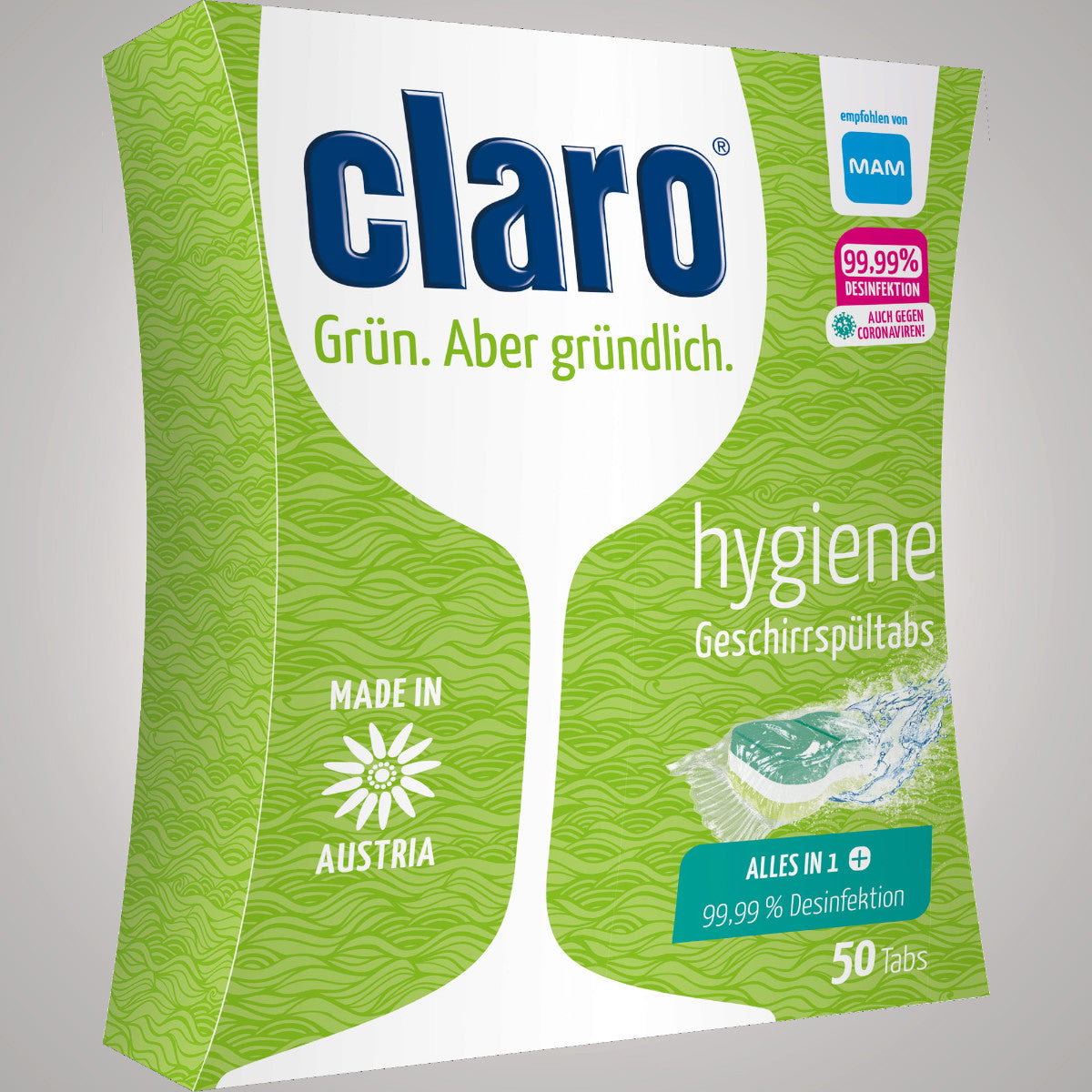 Claro Hygiene Geschirrspültabs
