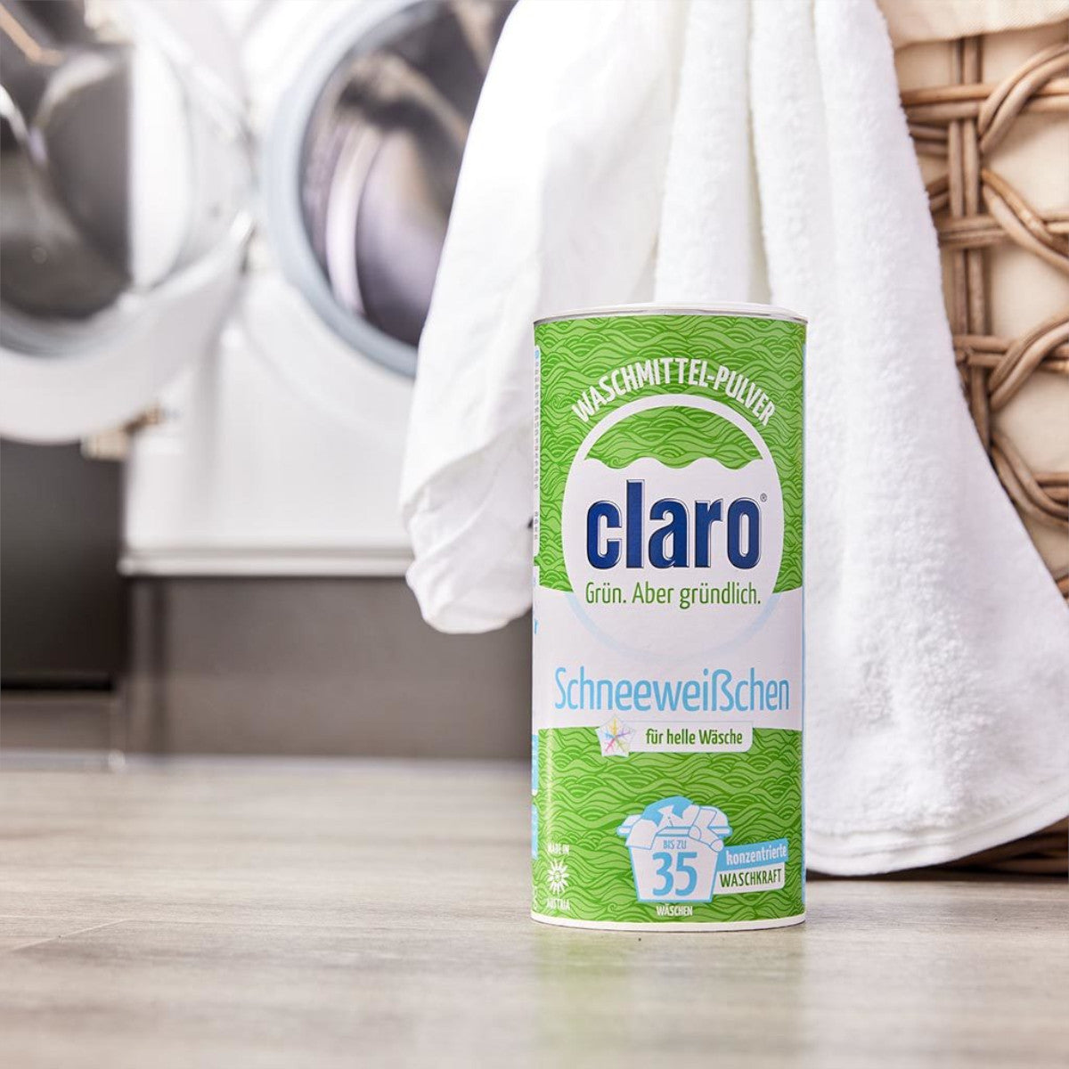 Claro Waschmittelpulver Schneeweißchen 1 kg