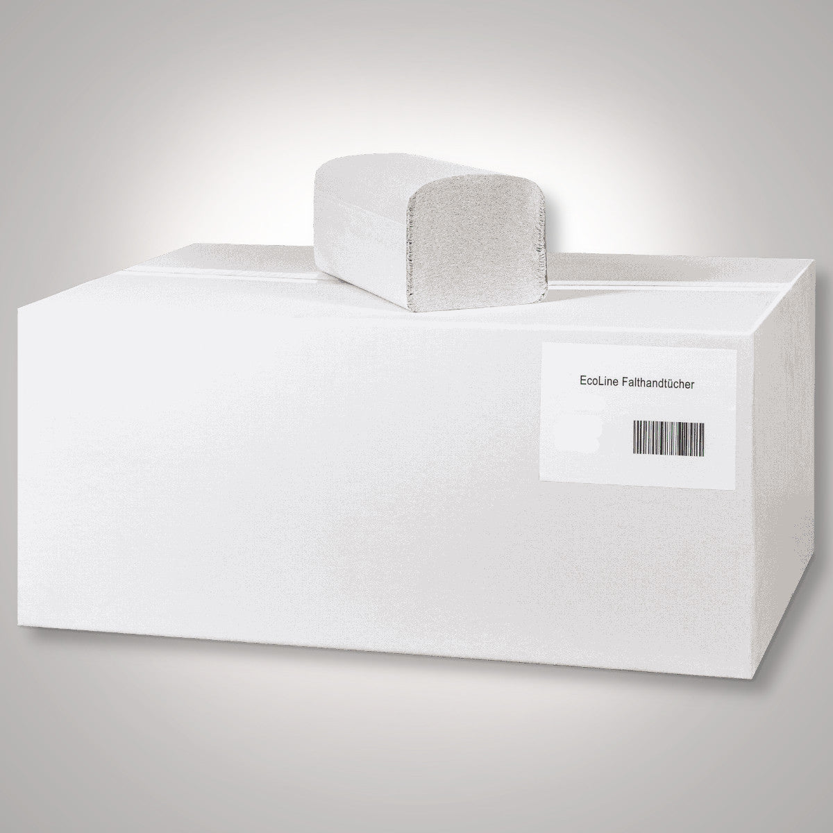 Ecoline katlı havlu 25×20 cm, 1 katlı geri dönüştürülmüş 5000 adet