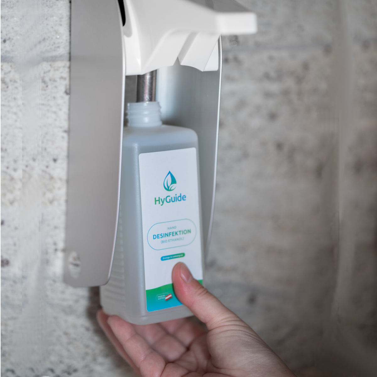 Hand Desinfektion 500ml (Bio Ethanol) HyGuide