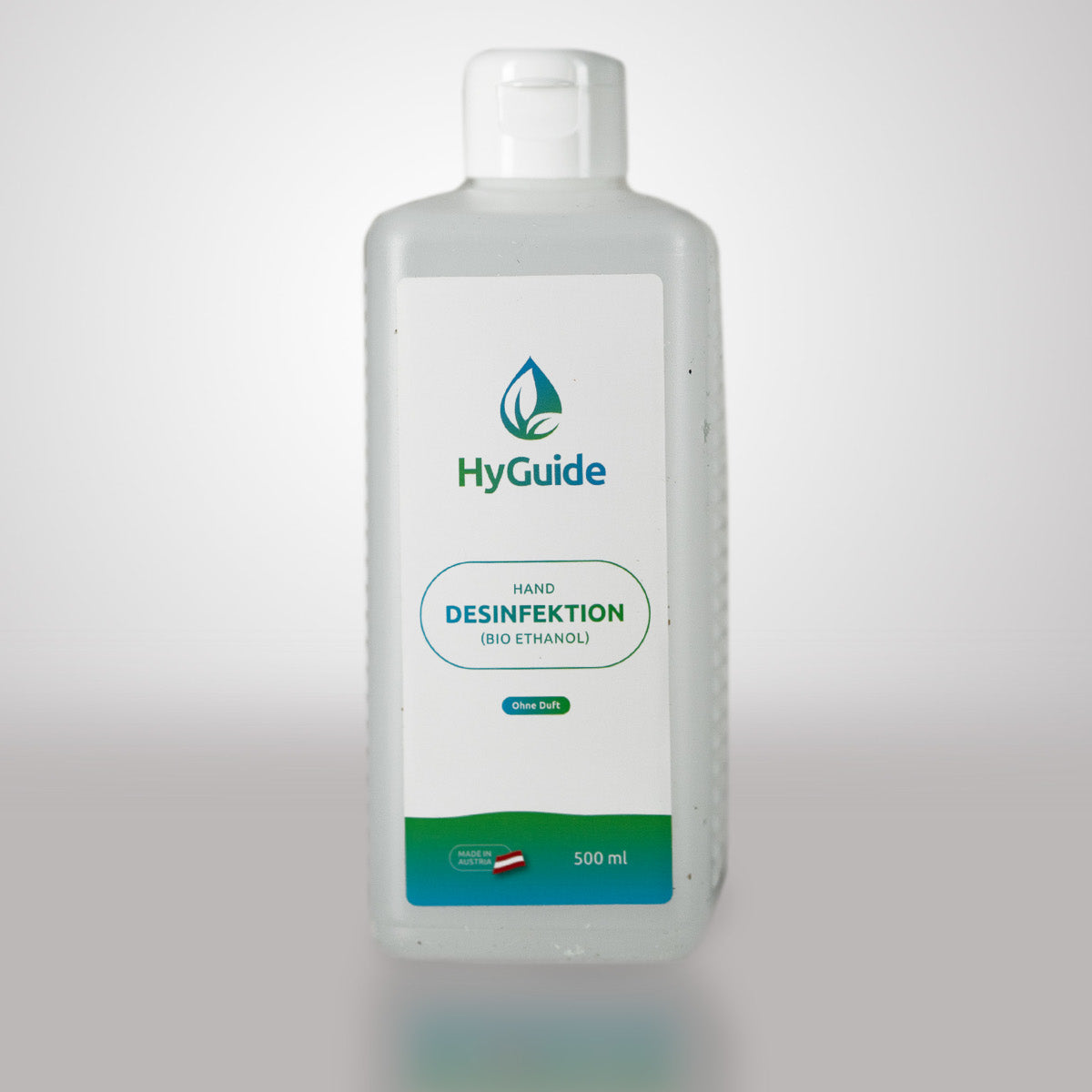 Hand Desinfektion 500ml (Bio Ethanol) HyGuide