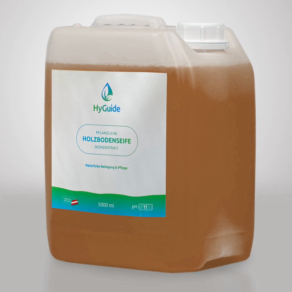 Pflanzliche Holzbodenseife HyGuide