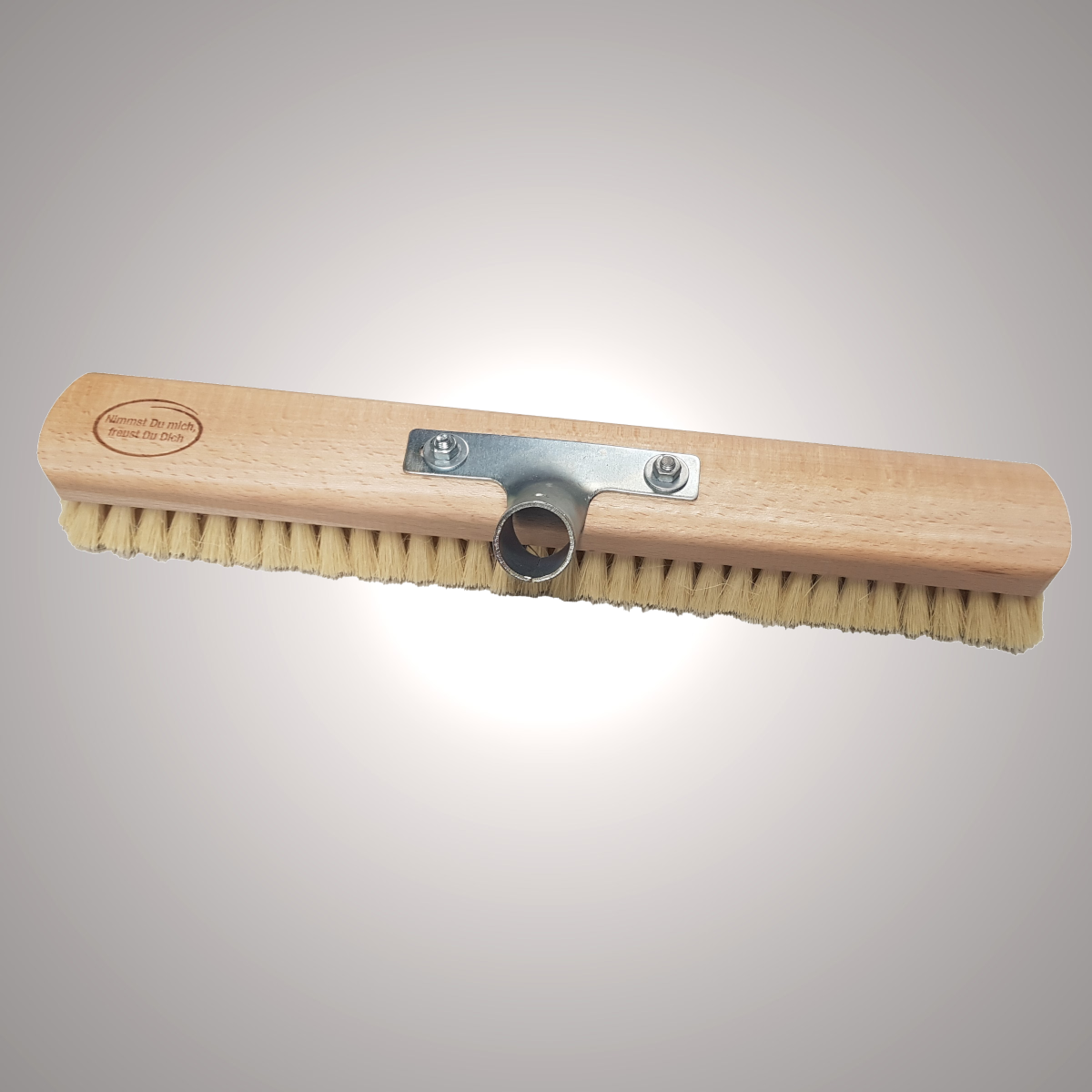 Schrubber 40cm Stielhalter (Fibre & Buchenholz unlackiert) HyGuide