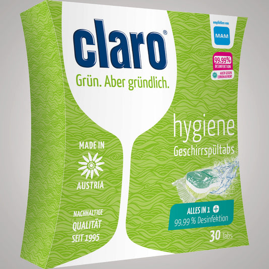 Claro Hygiene Geschirrspültabs