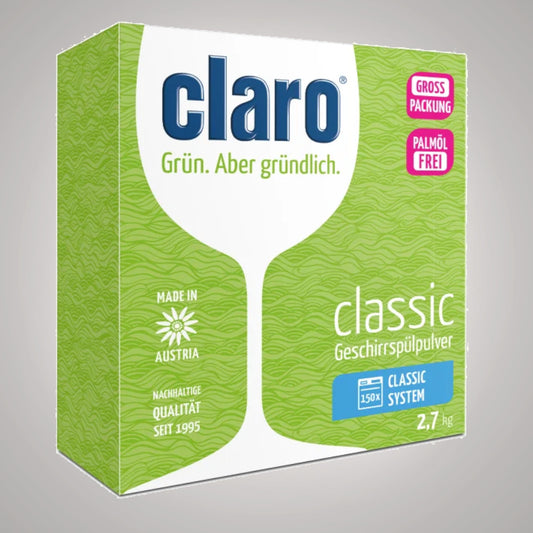 Claro Classic Geschirrspülpulver 2,7 kg