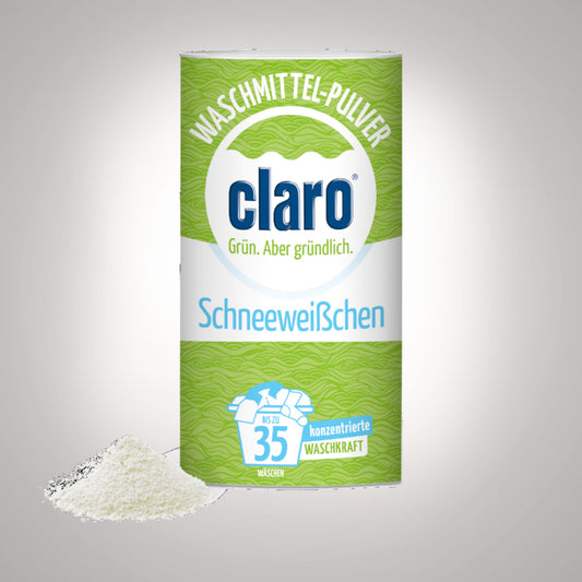 Claro Waschmittelpulver Schneeweißchen 1 kg