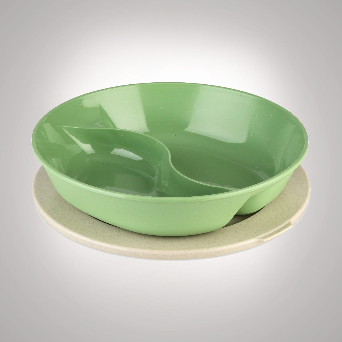 Koziol Piatto Divisorio Con Coperchio 1,5L - Connect SEPAREE 1,5 - Melamina, Lavastoviglie, Senza BPA - 2