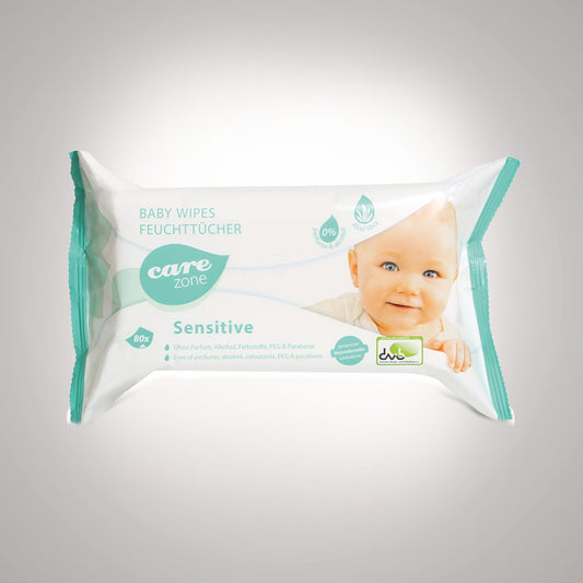 Dr. Schumacher CAREZONE BABYWIPES SENSITIVE bebek bakımı için temizleme mendilleri