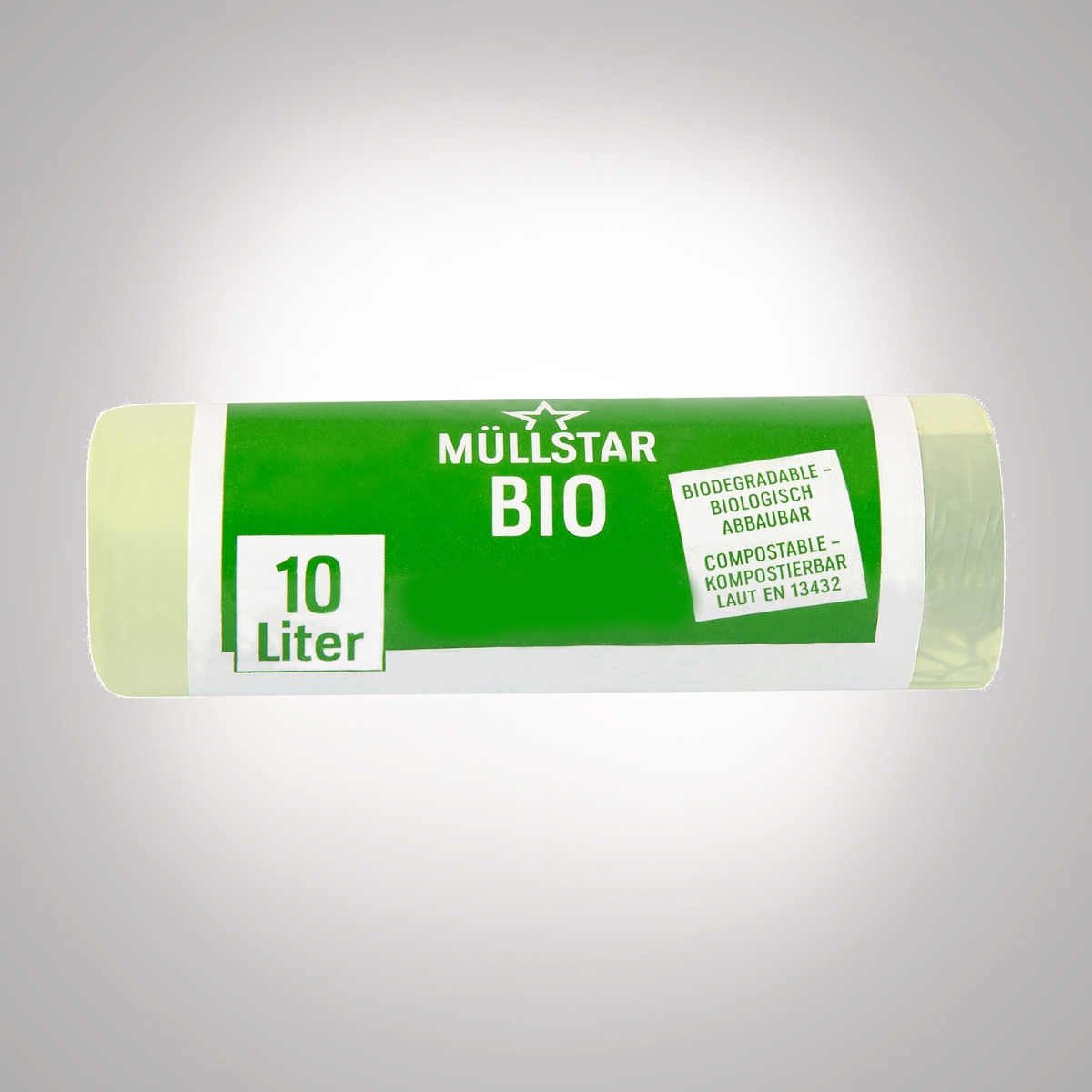 Bio Müllsack mit Griff 10 Liter 15 Stk.